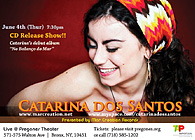 Catarina dos Santos No Balan&ccedil;o do Mar CD Release Show